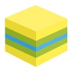 PIEZĪMJU LĪMLAPIŅA MINI KUBS POST-IT LEMON, 51x51mm, 400 LAPIŅAS (3M2051L)