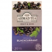AUGĻU TĒJA AHMAD BLACKCURRANT, MAISIŅOS FOLIJA APLOKSNĒS (000109) J