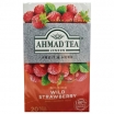 AUGĻU TĒJA AHMAD WILD STRAWBERRY, MAISIŅOS FOLIJA APLOKSNĒS (000116) J
