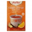 ZĀĻU TĒJA YOGI TEA GINGER ORANGE WITH VANILLA, MAISIŅOS PAPĪRA APLOKSNĒS (401778) JN