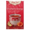 ZĀĻU TĒJA YOGI TEA WOMENS ENERGY, MAISIŅOS PAPĪRA APLOKSNĒS (401679) J