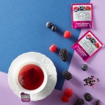AUGĻU TĒJA AHMAD MIXED BERRIES, MAISIŅOS FOLIJA APLOKSNĒS (000055) J
