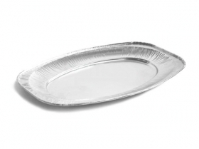 VIENREIZLIETOJAMA ALUMĪNIJA PAPLĀTE 33.3x23.3cm, OVĀLA (790350)