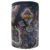 MELNĀ TĒJA BASILUR ORIENTAL 1001 NIGHTS, METĀLA KĀRBĀ BERAMĀ (100527)