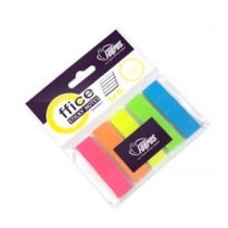 PAŠLĪPOŠIE INDEKSI FORPUS 12x44mm, 5x25lpp CAURSPĪDĪGI, PLASTIKS (FO42028)