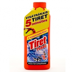 LĪDZEKLIS NOVADCAURUĻU TĪRĪŠANAI TIRET TURBO (400807)